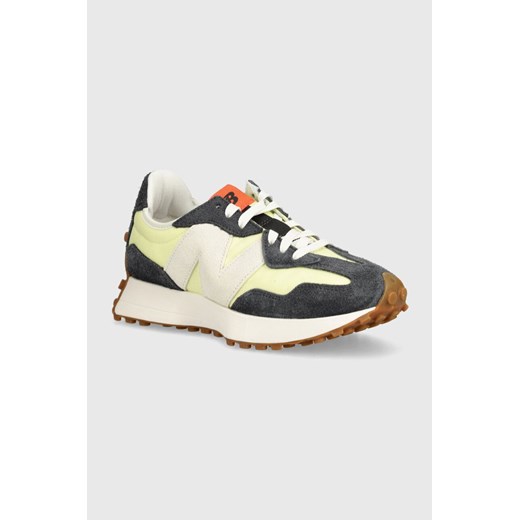 New Balance sneakersy kolor żółty WS327FU ze sklepu ANSWEAR.com w kategorii Buty sportowe damskie - zdjęcie 175585700