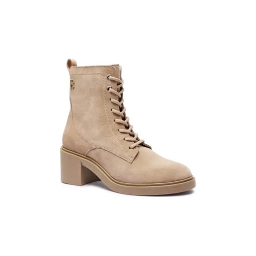Tommy Hilfiger Skórzane botki na słupku ze sklepu Gomez Fashion Store w kategorii Botki - zdjęcie 175585970