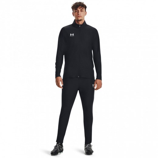 Męski dres komplet treningowy Under Armour UA M's Challenger Tracksuit - czarny ze sklepu Sportstylestory.com w kategorii Dresy męskie - zdjęcie 175586124