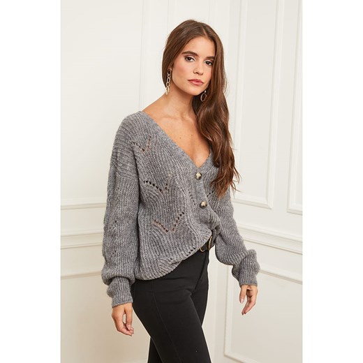 L&apos;armoire de Suzette Kardigan w kolorze szarym L'armoire De Suzette 36/38 Limango Polska okazyjna cena