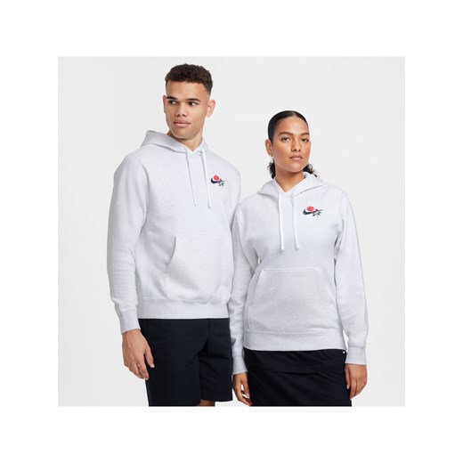 Bluza z kapturem Nike Sportswear Club Fleece - Brązowy ze sklepu Nike poland w kategorii Bluzy męskie - zdjęcie 175589774