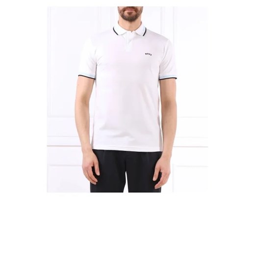 BOSS GREEN Polo Paul Curved | Slim Fit | stretch ze sklepu Gomez Fashion Store w kategorii T-shirty męskie - zdjęcie 175591851
