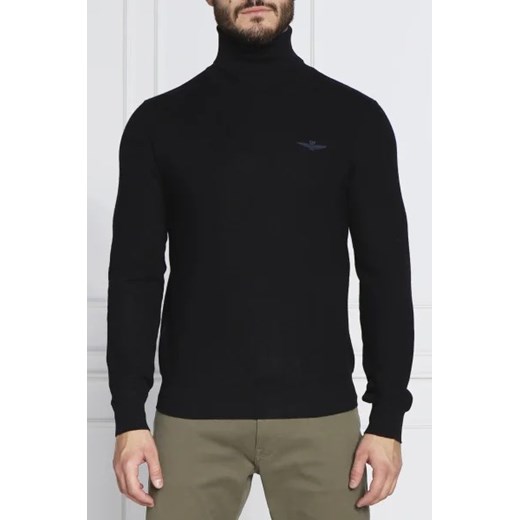 Aeronautica Militare Golf | Slim Fit | z dodatkiem wełny ze sklepu Gomez Fashion Store w kategorii Swetry męskie - zdjęcie 175592521
