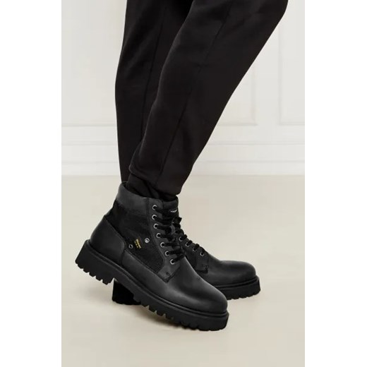 BLAUER Skórzane trapery BUXTON03 44 Gomez Fashion Store