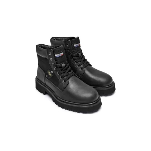 BLAUER Skórzane trapery BUXTON03 44 Gomez Fashion Store
