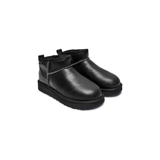 UGG Skórzane śniegowce | z dodatkiem wełny 41 Gomez Fashion Store