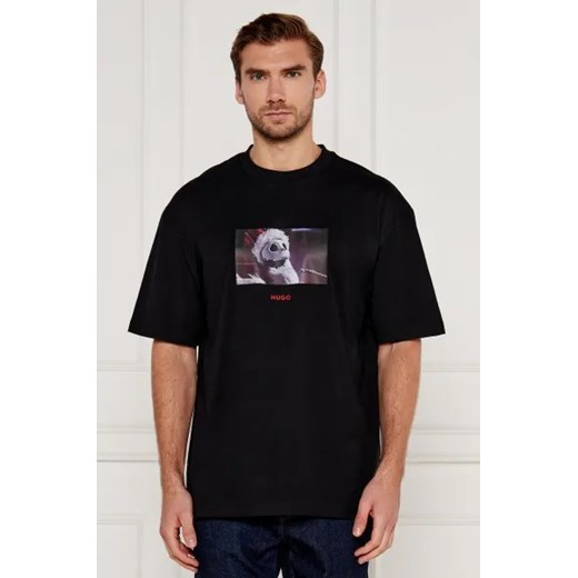 HUGO T-shirt Hugo x Tim Burton''s Nightmare Before Christmas DJACK_NBC | Regular Fit ze sklepu Gomez Fashion Store w kategorii T-shirty męskie - zdjęcie 175597554