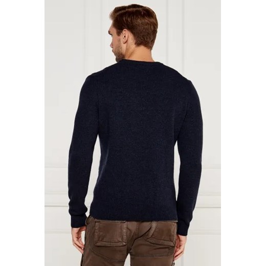 Sweter męski Aeronautica Militare z wełny