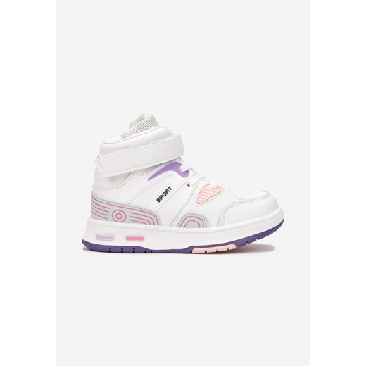 Biało-Różowe Buty Sportowe Argona 31 born2be.pl