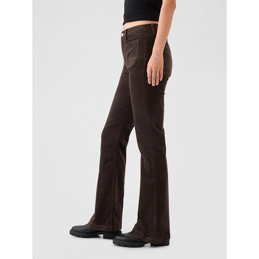 GAP Spodnie w kolorze ciemnobrązowym Gap W26 okazyjna cena Limango Polska