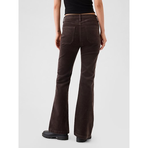 GAP Spodnie w kolorze ciemnobrązowym Gap W32 wyprzedaż Limango Polska