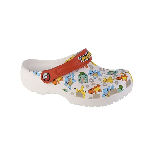 Crocs Chodaki &quot;Classic Pokemon&quot; w kolorze białym ze wzorem ze sklepu Limango Polska w kategorii Klapki dziecięce - zdjęcie 175601283