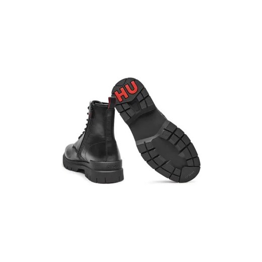 HUGO Skórzane buty wysokie Ryan_halb_pllt 41 Gomez Fashion Store