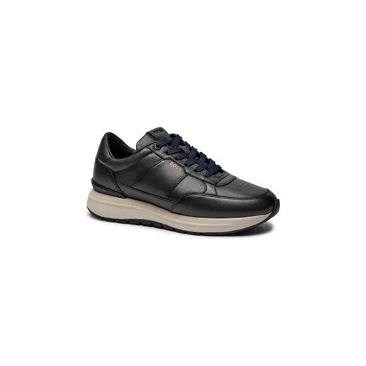 BOSS BLACK Skórzane sneakersy Jace_Runn_bu 41 Gomez Fashion Store