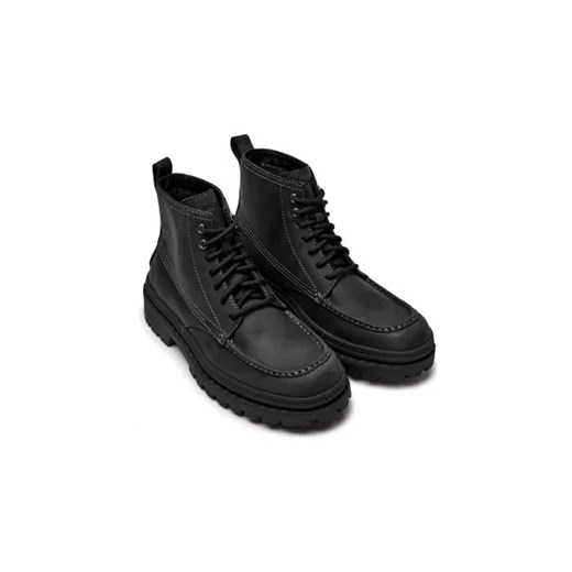 BOSS BLACK Skórzane buty wysokie Nebular 40 Gomez Fashion Store