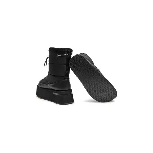 Karl Lagerfeld Ocieplane śniegowce KLJ47964 Karl Lagerfeld 39 Gomez Fashion Store