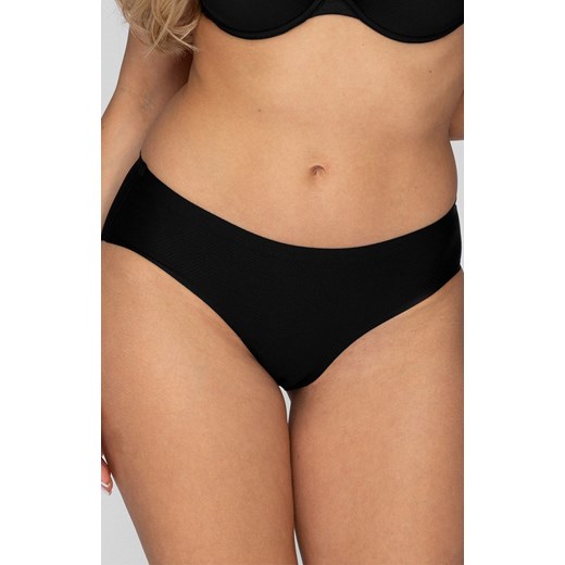 Czarne figi bezszwowe Venti, Kolor czarny, Rozmiar S, Mefemi ze sklepu Intymna w kategorii Majtki damskie - zdjęcie 175611031