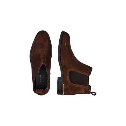 Buty zimowe męskie Tommy Hilfiger na zimę bez zapięcia