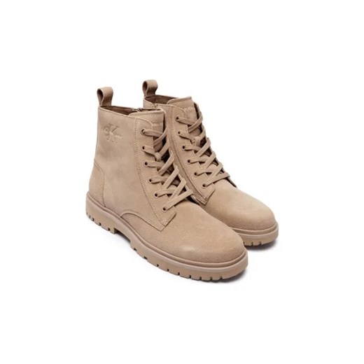 Buty zimowe męskie Calvin Klein beżowe casual
