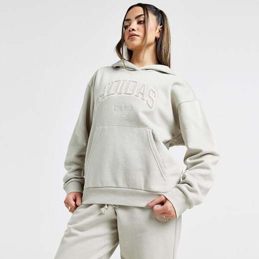 Bluza damska biała Adidas jesienna 