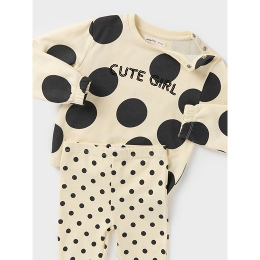 Sinsay - Komplet dzianinowy - szary Sinsay 98 Sinsay