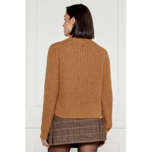 Sweter damski Liu Jo z okrągłym dekoltem