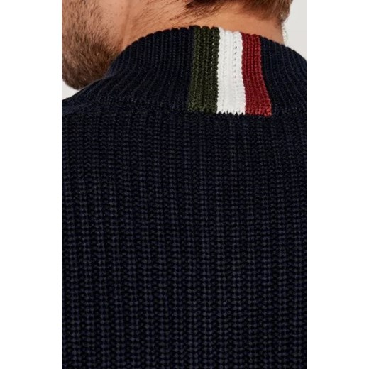 Sweter męski czarny Aeronautica Militare