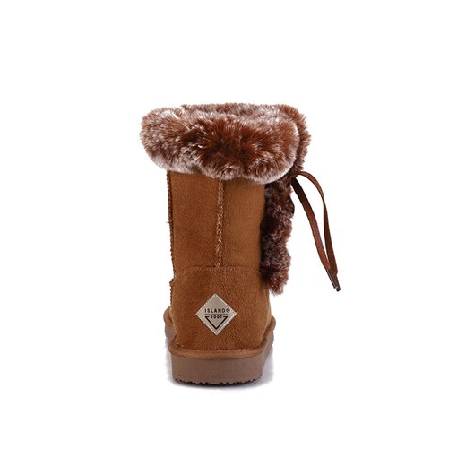 ISLAND BOOT Kozaki zimowe &quot;Christy&quot; w kolorze jasnobrÄ…zowym Island Boot 36 Limango Polska okazja