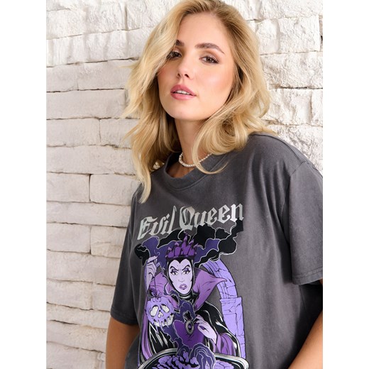 Sinsay - Koszulka Królewna Śnieżka - szary Sinsay L Sinsay