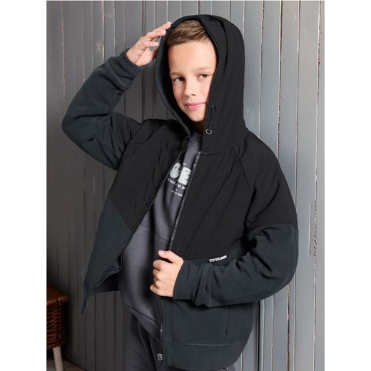 Sinsay - Bluza z kapturem ACTIVE - szary Sinsay 146 Sinsay