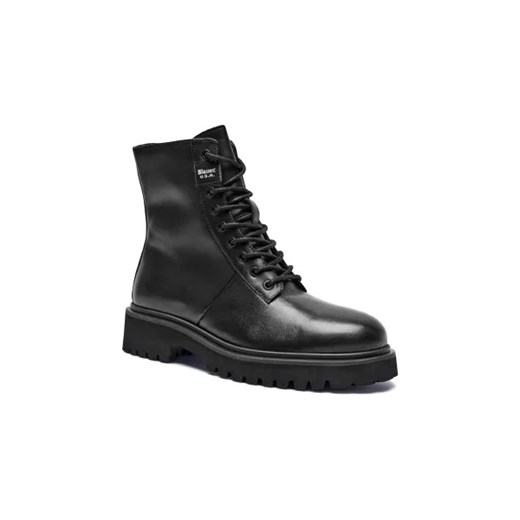 BLAUER Skórzane trapery BUXTON ze sklepu Gomez Fashion Store w kategorii Buty zimowe męskie - zdjęcie 175621932