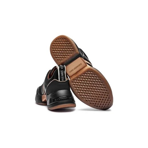 Buty sportowe damskie Alexander Smith sneakersy czarne tkaninowe na wiosnę
