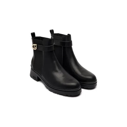 Botki Liu Jo casual na zamek z tworzywa sztucznego 