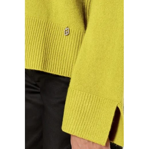 Sweter damski Liu Jo casualowy z golfem