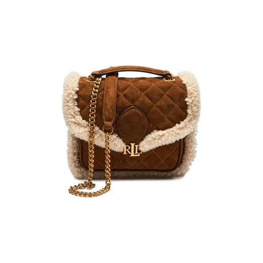 LAUREN RALPH LAUREN Skórzana listonoszka Bradley Shearling ze sklepu Gomez Fashion Store w kategorii Listonoszki - zdjęcie 175628252
