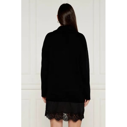 Pinko Wełniana sukienka NERO | z dodatkiem kaszmiru ze sklepu Gomez Fashion Store w kategorii Sukienki - zdjęcie 175628424
