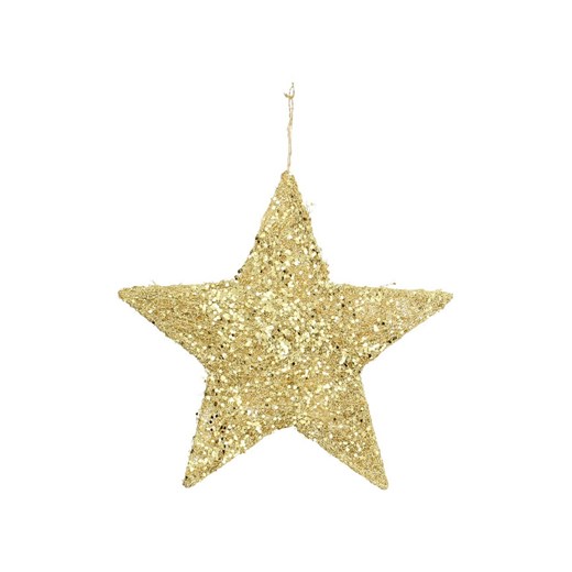 Dekoracja Golden Star 25cm ze sklepu dekoria.pl w kategorii Dekoracje bożonarodzeniowe - zdjęcie 175629480