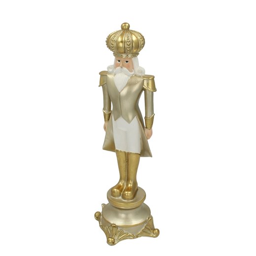 Figurka Dziadek do orzechów 42cm gold ze sklepu dekoria.pl w kategorii Dekoracje bożonarodzeniowe - zdjęcie 175629621