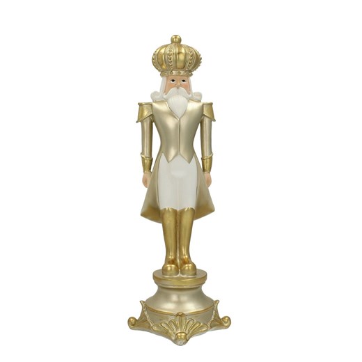 Figurka Dziadek do orzechów 42cm gold Dekoria One Size dekoria.pl