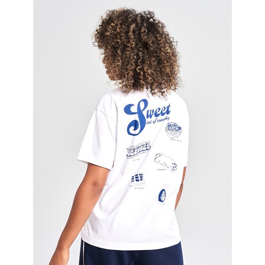 Sinsay - Koszulka oversize - biały Sinsay M Sinsay