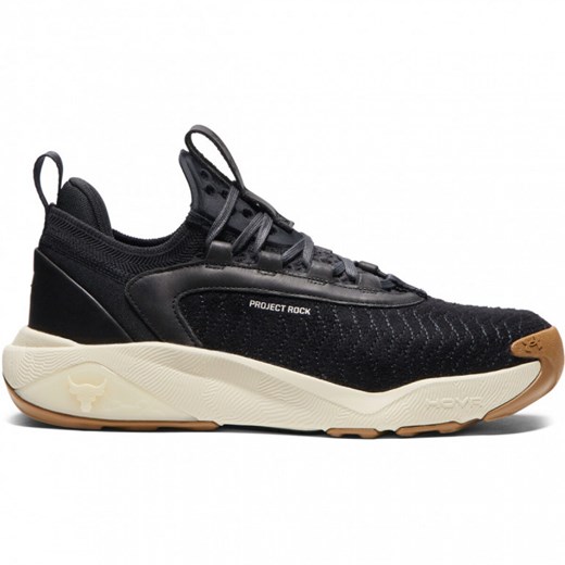 Buty treningowe crossfit uniseks Under Armour UA Project Rock 7 Luxe - czarne ze sklepu Sportstylestory.com w kategorii Buty sportowe męskie - zdjęcie 175631703