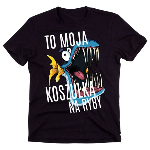 koszulka dla wędkarza ze sklepu Time For Fashion w kategorii T-shirty męskie - zdjęcie 175633904