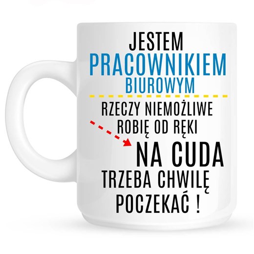 kubek dla pracownika biurowego ze sklepu Time For Fashion w kategorii Kubki - zdjęcie 175634533