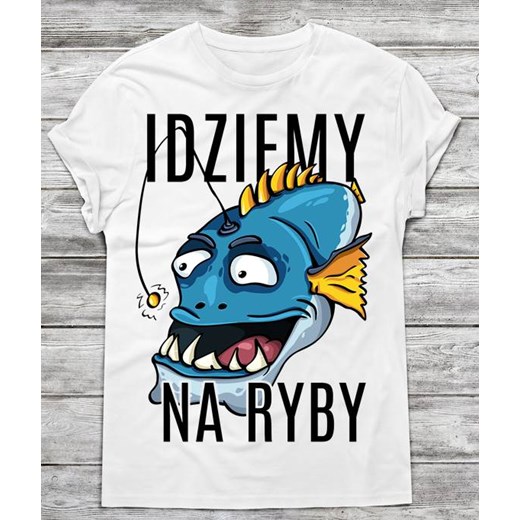 KOSZULKA DLA WĘDKARZA ze sklepu Time For Fashion w kategorii T-shirty męskie - zdjęcie 175634752