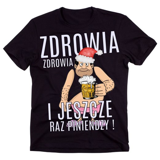 MĘSKA KOSZULKA NA ŚWIĄTECZNY PREZENT ze sklepu Time For Fashion w kategorii T-shirty męskie - zdjęcie 175635283