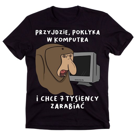 koszulka dla informatyka ze sklepu Time For Fashion w kategorii T-shirty męskie - zdjęcie 175637001
