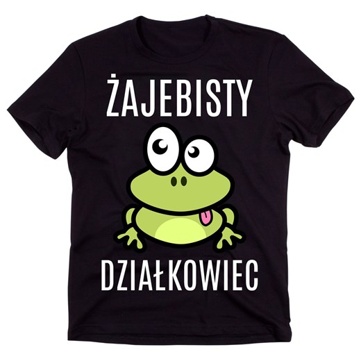 Koszulka dla działkowca ŻAJEBISTY DZIAŁKOWIEC ze sklepu Time For Fashion w kategorii T-shirty męskie - zdjęcie 175638174
