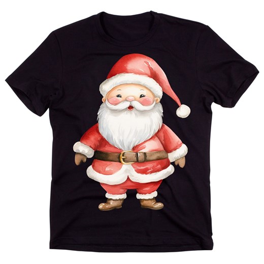 Męska koszulka z mikołajem santa88 ze sklepu Time For Fashion w kategorii T-shirty męskie - zdjęcie 175639772