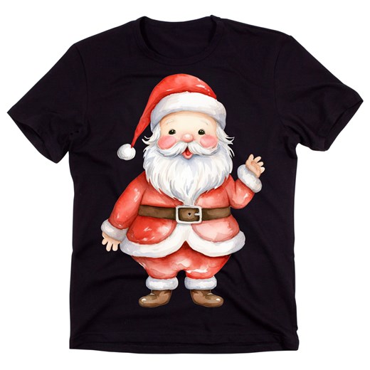 Męska koszulka z mikołajem santa90 ze sklepu Time For Fashion w kategorii T-shirty męskie - zdjęcie 175639773