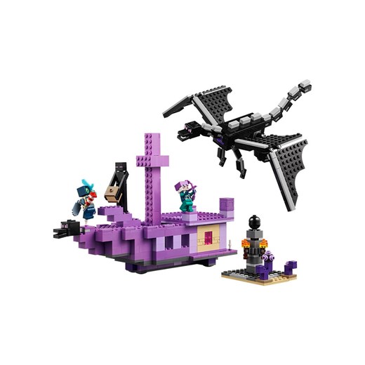 LEGO LEGO® Minecraft® 21264: Smok i Statek - 8+ - id: 16096142 - marki Lego - 175646044 LEGO LEGO® Minecraft® 21264: Smok i Statek - 8+ ze sklepu Limango Polska w kategorii Zabawki - zdjęcie 175646044
